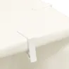Serres-Nappes de table blanc 6,2 x 6,2 x 1,5 cm