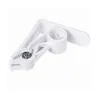 Serres-Nappes de table blanc 6,2 x 6,2 x 1,5 cm