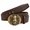 Ceinturon croûte de cuir boucle Sanglier Verney-Carron