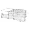 Extension pour Grande cage à pâturer