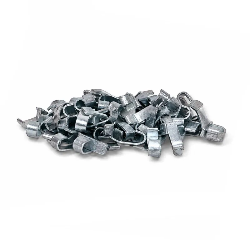 Crochets zinc-aluminium pour cage