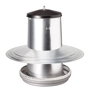Anti-pluie pour mangeoire volaille métal galvanisé 5kg