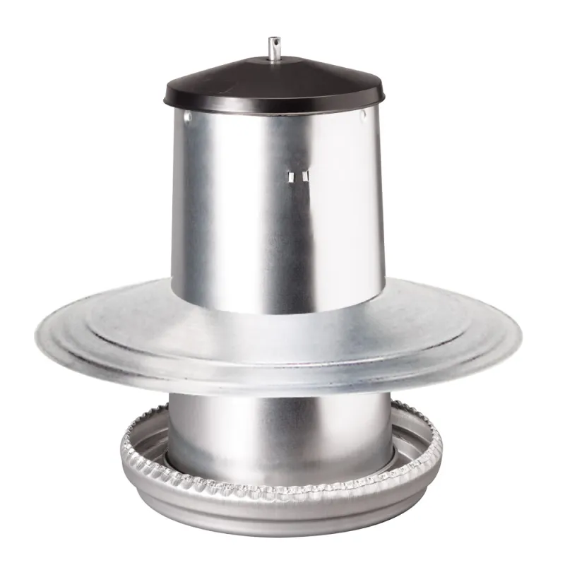 Anti-pluie pour mangeoire volaille métal galvanisé 5kg