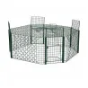 Piège à pies 5 compartiments maille carrée Ø 100cm x30cm