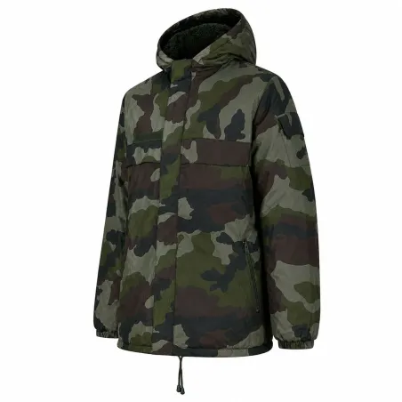 Coupe-vent fourré camouflage CE S à 3XL