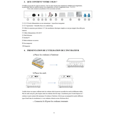 Couveuse automatique Couvitech SP-36 - 36 oeufs idéale débutant incubation