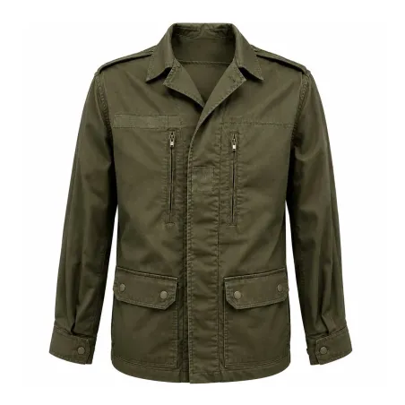 Veste treillis militaire 4 poches kaki enfants