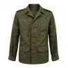 Veste treillis militaire 4 poches kaki enfants