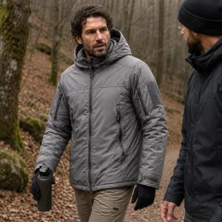 Parka Hardshell kaki XMF 200 | Imperméable, chaude et robuste