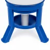 Kit Impérial Mangeoire & Abreuvoir 30L pour Volailles - Bleu/Rouge/Blanc Gaun