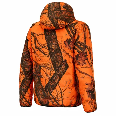 Doudoune Réversible STAGUNT Alaskan Kaki Orange Blaze