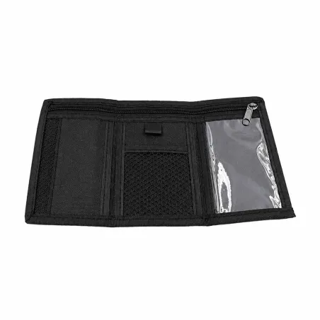 Ensemble portefeuille sac banane polyester noir 290x100x60mm