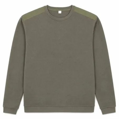 PULL KAKI CHASSE ET NATURE