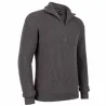 Pull Troyer Homme Anthracite - Col Camionneur - Brandit®
