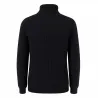 Pull Troyer Brandit® Noir Homme - Col Camionneur - Manches Longues