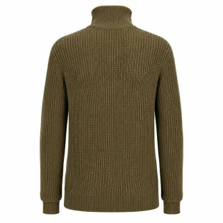 Pull Troyer Olive à Col Camionneur - Brandit® Homme