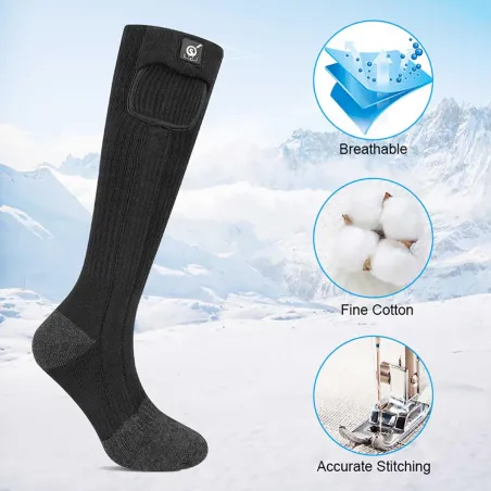 Chaussettes chauffantes Ertak 7,4V – Confort thermique hiver