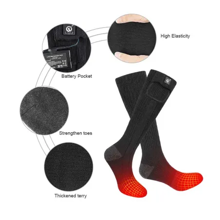 Chaussettes chauffantes Ertak 7,4V – Confort thermique hiver