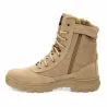 Chaussures travail Dune beige mi-hautes antidérapantes textile