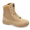 Chaussures travail Dune beige mi-hautes antidérapantes textile