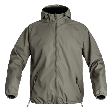 Veste courte Lightshell kaki A10 Equipment | Imperméable et légère