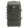 Sac transport roulettes 120L polyester 600D poignée télescopique