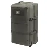 Sac transport roulettes 120L polyester 600D poignée télescopique