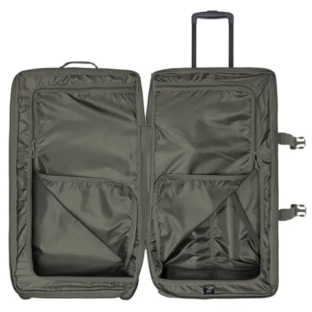 Sac transport roulettes 120L polyester 600D poignée télescopique