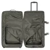 Sac transport roulettes 120L polyester 600D poignée télescopique