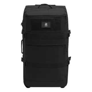 Sac transport roulettes 120L polyester 600D poignée télescopique