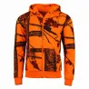 Sweat à capuche enfant fluo Treeland zippé polaire 100% polyester