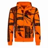 Sweat à capuche enfant fluo Treeland zippé polaire 100% polyester