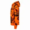 Sweat à capuche enfant fluo Treeland zippé polaire 100% polyester