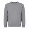 Sweat col rond gris - Pull casual confort homme femme