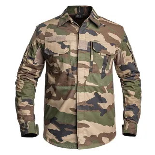 Chemise Fighter respirante mesh coton polyester camo CE M à 3XL