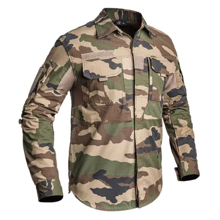 Chemise Fighter respirante mesh coton polyester camo CE M à 3XL