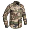 Chemise Fighter respirante mesh coton polyester camo CE M à 3XL