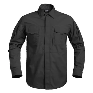 Chemise Ubas Fighter multipoches coton polyester noir M à 3XL
