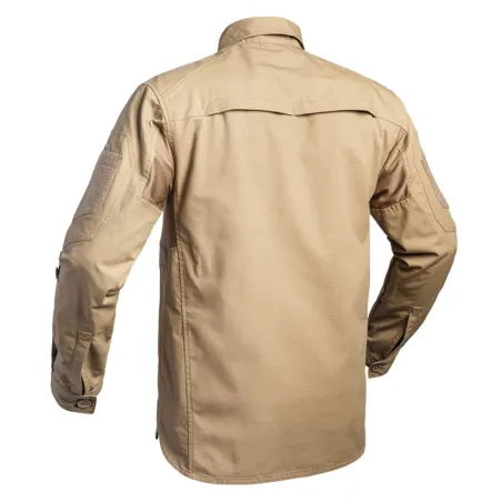 Chemise Fighter renforcée respirant coton polyester sable M à 3XL