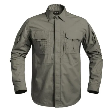 Chemise Fighter renforcée respirant coton polyester kaki M à 3XL