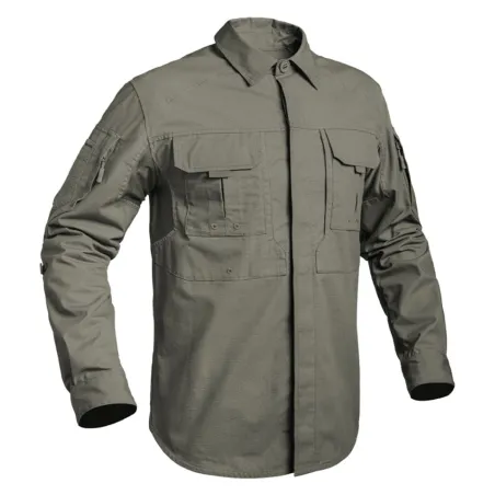 Chemise Fighter renforcée respirant coton polyester kaki M à 3XL