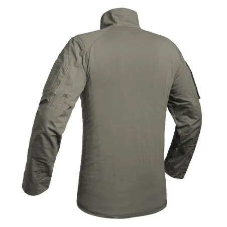 Chemise Ubas Fighter col montant zip coton polyester kaki M à 3XL