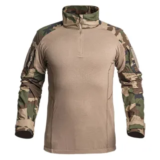 Chemise Ubas Fighter col montant zip coton polyester camo M à 3XL