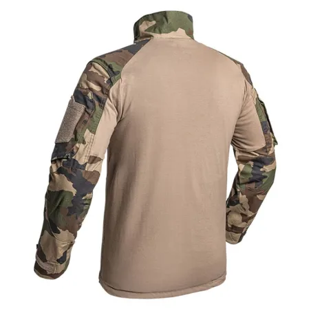 Chemise Ubas Fighter col montant zip coton polyester camo M à 3XL