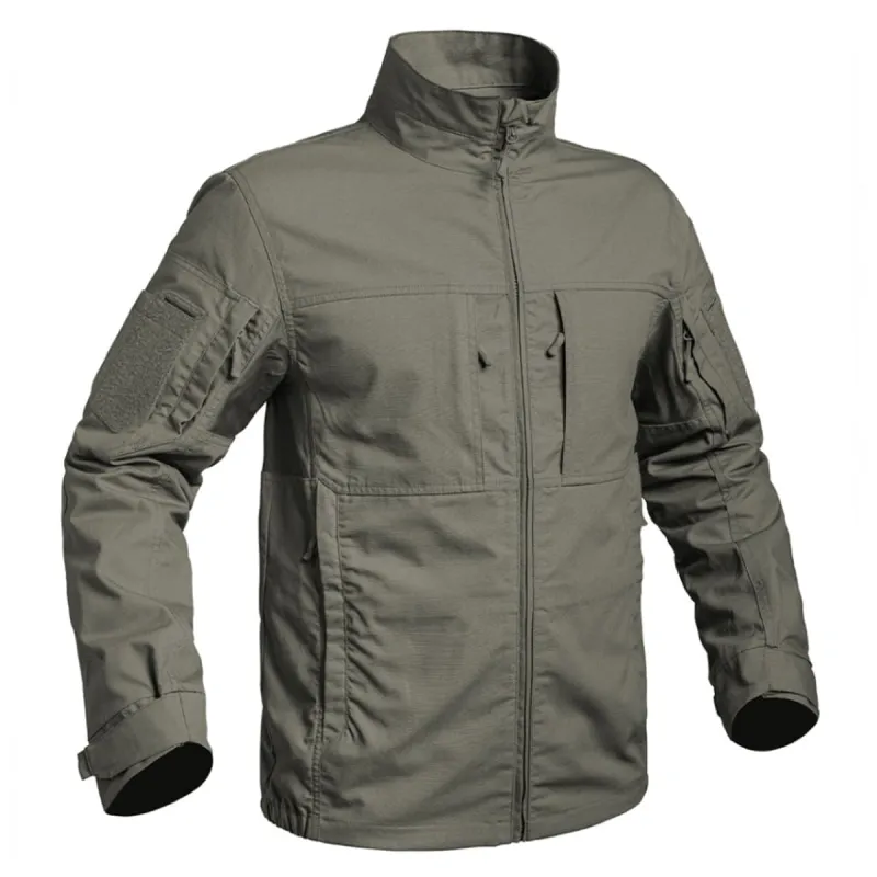 Veste courte Fighter 8 poches zip Ripstop Kaki M à 3XL