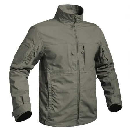 Veste courte Fighter 8 poches zip Ripstop Kaki M à 3XL