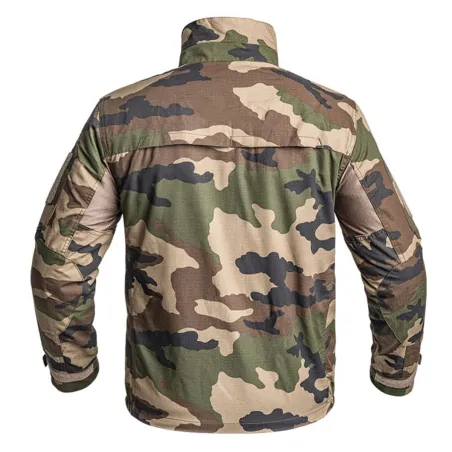 Veste courte Fighter 8 poches zip coton polyester camo XS à 3XL