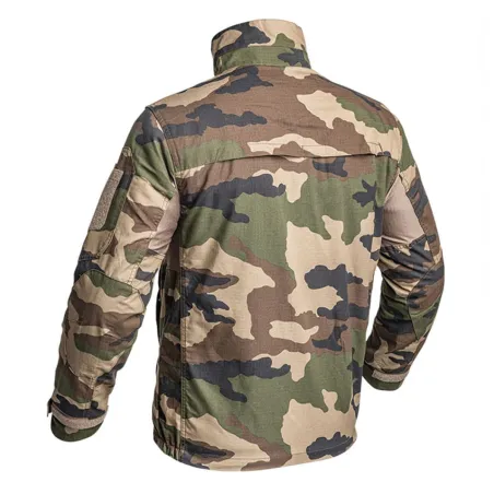 Veste courte Fighter 8 poches zip coton polyester camo XS à 3XL