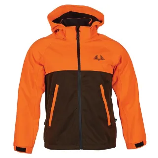 Veste enfant imperméable Ridge polyester orange vert 6 à 16 ans