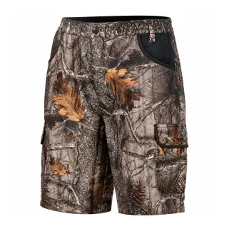 Bermuda enfant 2 poches polyester camo forest 8 à 16 ans